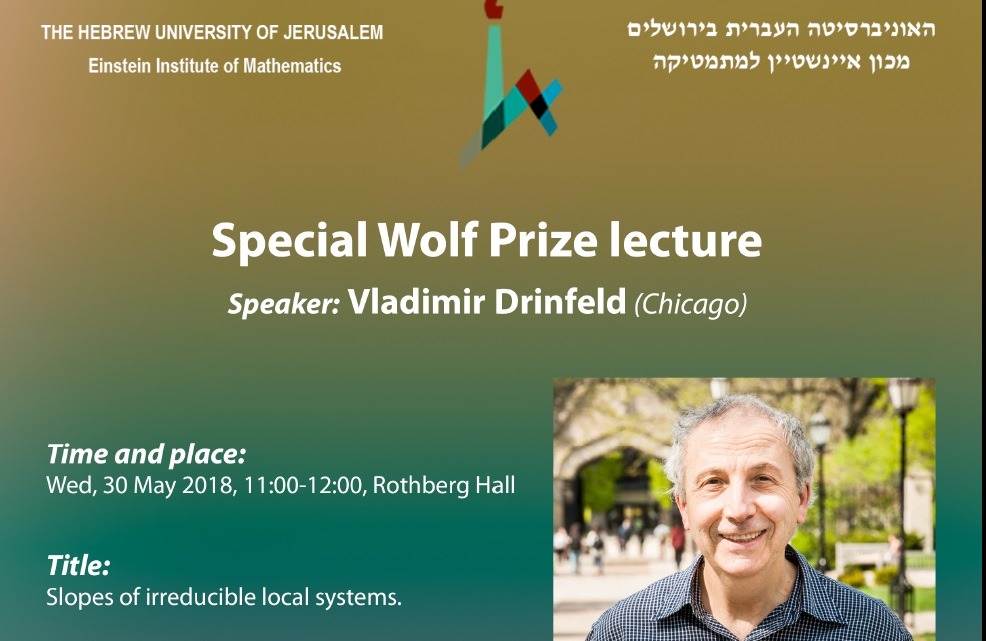 Wolf Prize lecture 2018